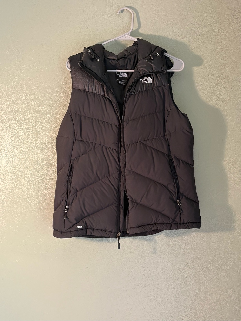 Black Northface Puffer Vest
